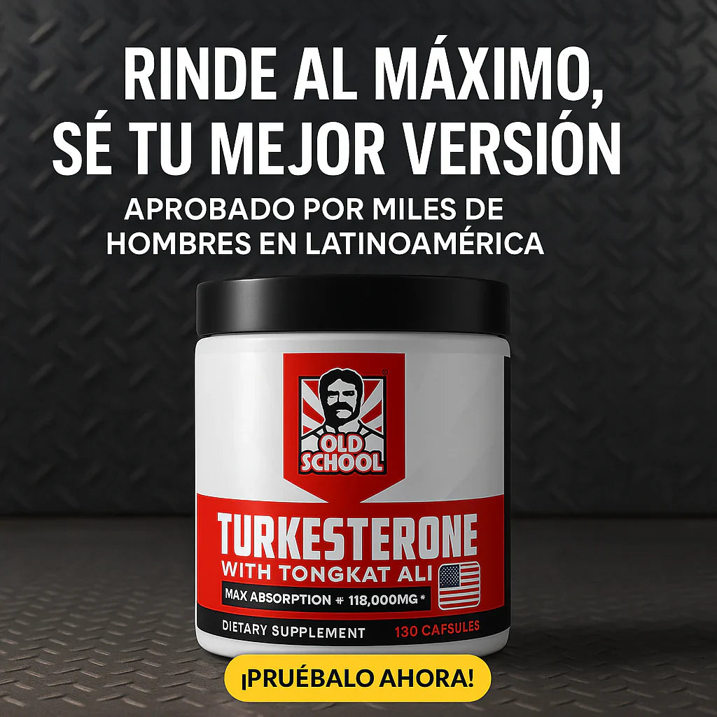 Turkesterona Premium para Fuerza y Rendimiento | 120 Cápsulas💪