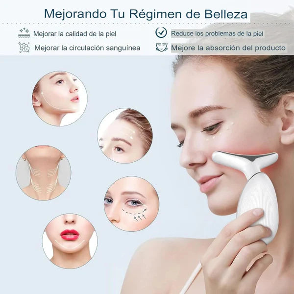 Especial Día de la Madre - Masajeador Facial LED – Un Regalo Único 🎁 30% DCTO
