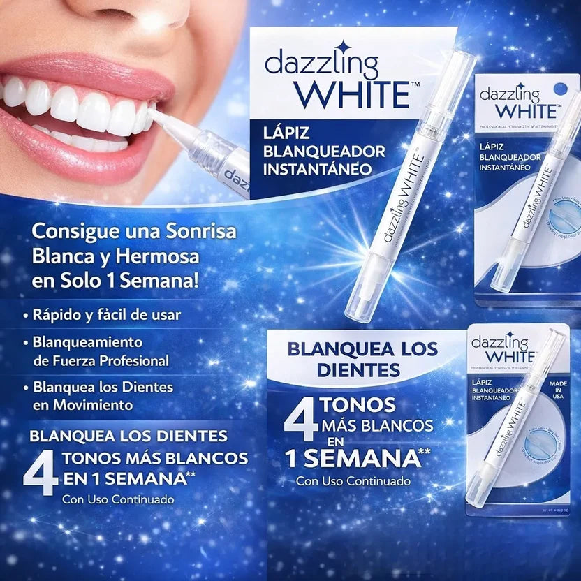 Blanqueador Dental-Dazzling White Original. 🎁 HOY 30% DCTO
