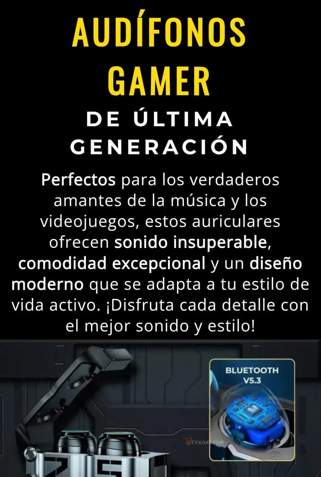 🔥 Audífonos Gamer Pro de Alta Gama – Máximo Rendimiento y Comodidad Total