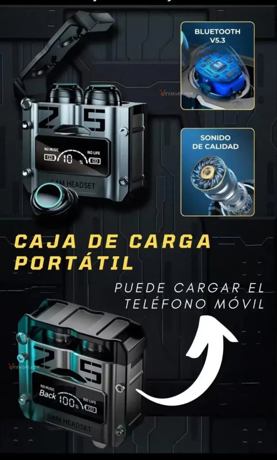 🔥 Audífonos Gamer Pro de Alta Gama – Máximo Rendimiento y Comodidad Total