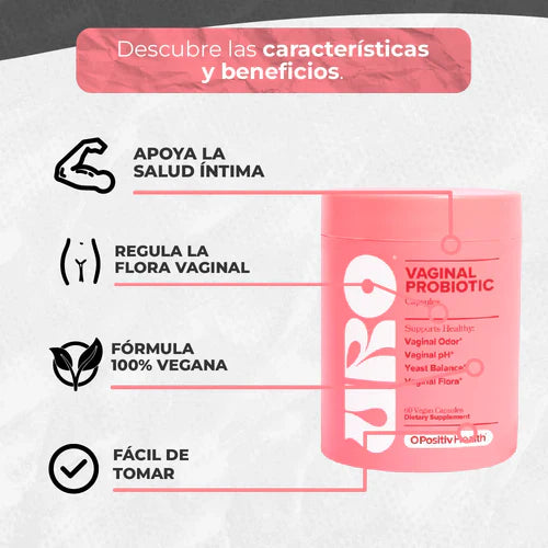 URO Original | Probiótico Femenino para Equilibrar tu pH y Cuidar tu Flora Íntima