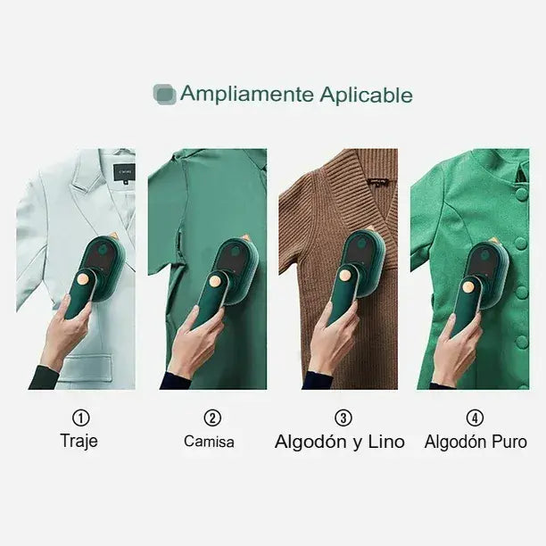 🚨 NUEVA EDICIÓN PRO – MINI PLANCHA DE VAPOR COMPACTA Y POTENTE