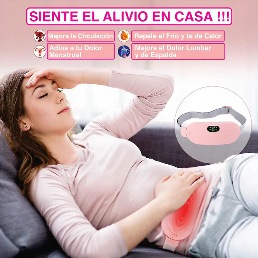 LunaCare™ Cinturón Aliviador de Cólicos | Alivio Inmediato
