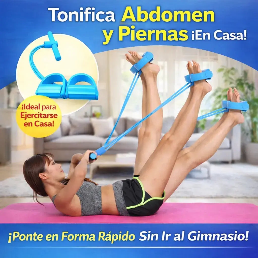 Kit de Resistencia Fitness Profesional 4 en 1
