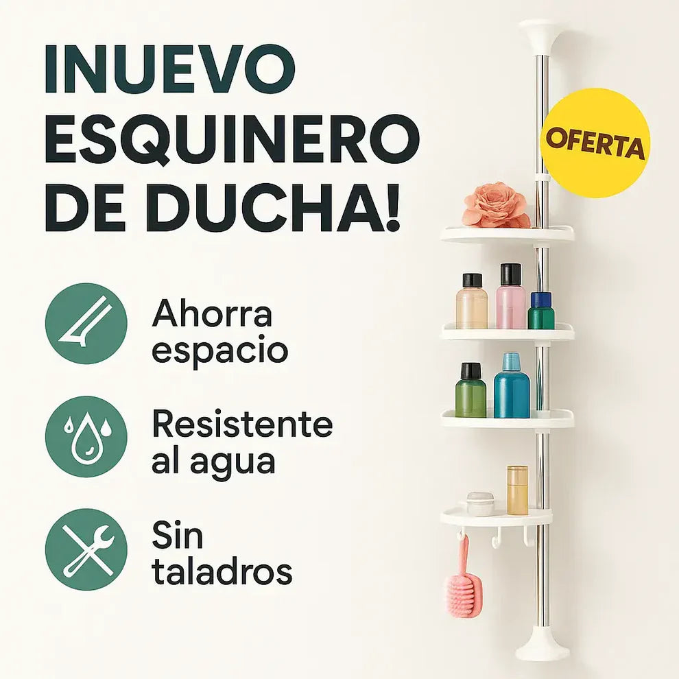 🚨 GRAN LANZAMIENTO: ESQUINERO DE BAÑO PREMIUM MULTIFUNCIONAL