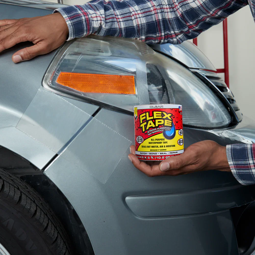 Cinta Impermeable Flex Tape + Súper Adherencia Instantánea + Repara Fugas en Segundos