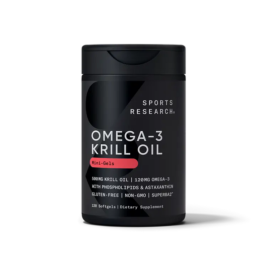 Omega-3 Krill Oil de Alta Pureza + Máxima absorción + Energía y bienestar total - 60 capsulas