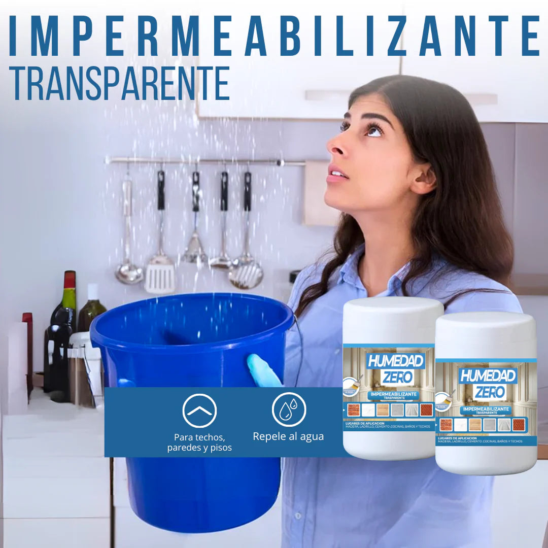 💦 Impermeabilizante Alemán Exprés – Protección Transparente para tu Hogar